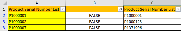 Compare Two Columns and Highlight Duplicate Values 10