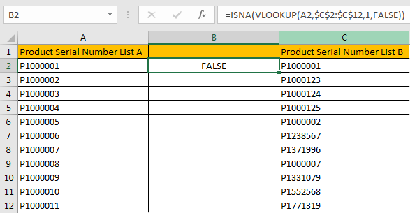 Compare Two Columns and Highlight Duplicate Values 6