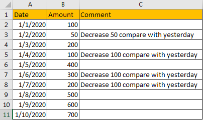 Display User-Defined Text in All Blank Cells 1