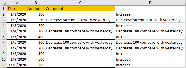 Display User-Defined Text in All Blank Cells 3