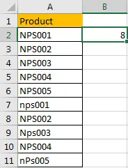 How to Count Duplicate Values Only Once in A Range in Excel3