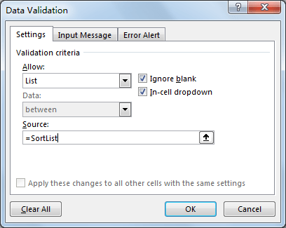 How to Create Dynamical Drop-Down List 10