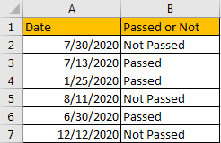 How to Determine If Entered Date Has Passed or Not 3