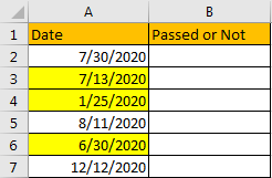 How to Determine If Entered Date Has Passed or Not 9
