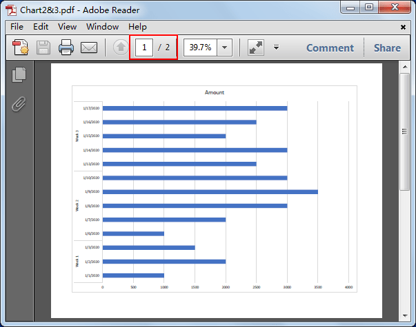 How to Export Chart as PDF 14