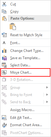 How to Export Chart as PDF 2