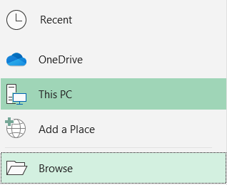 How to Export WorksheetWorkbook as PDF Type 4