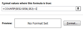 How to Highlight All Duplicate Values 7