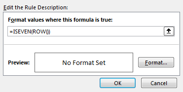 How to Highlight Every Other Row or Every Nth Row in Excel 4