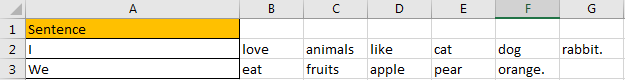 How to SplitSeparate Sentence into Words 6