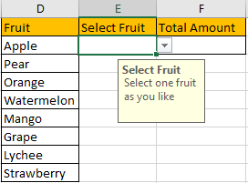 How to Sum Values Based on Selection of Drop-Down List 10