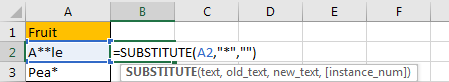 How to Remove All Asterisk Characters2