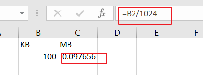 convert kb mb unit1