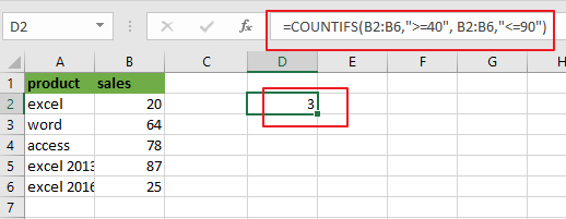 count cells between two numbers1