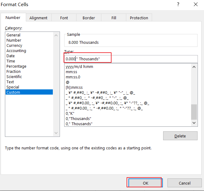 format numbers in thousands millions7