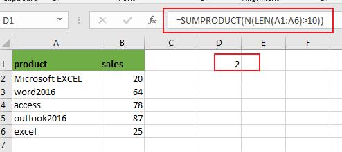 count cells more than certain number1