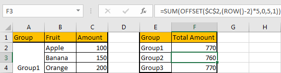 How to Sum Every N Rows 19