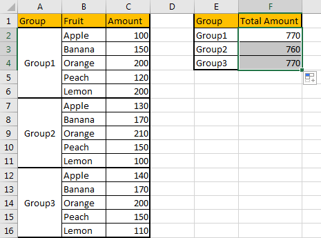 How to Sum Every N Rows 4