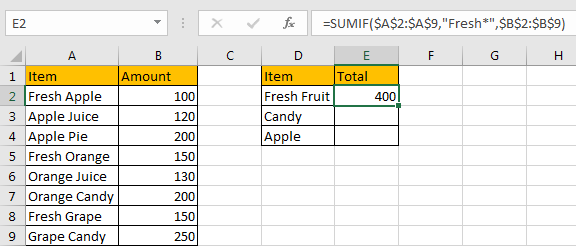 Sum Data if Begins with 3