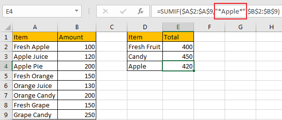 Sum Data if Begins with 7