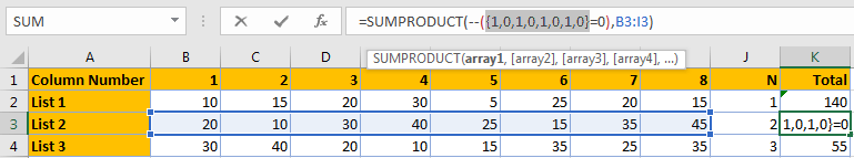 Sum Every Nth Column 19