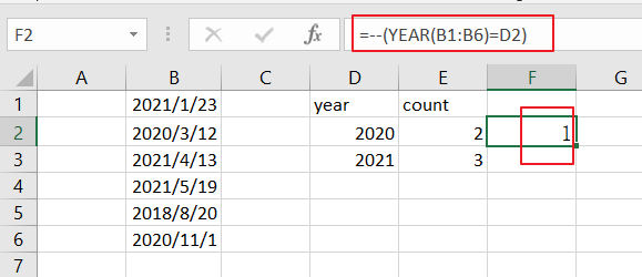 count dates of given year6