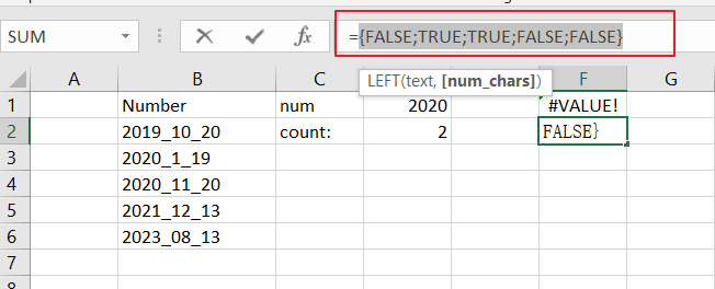 count numbers that begin with5