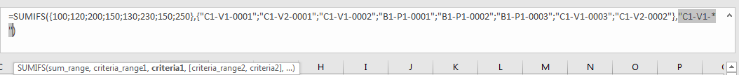 How to Sum by Formula if Cell Contains Special Character 9