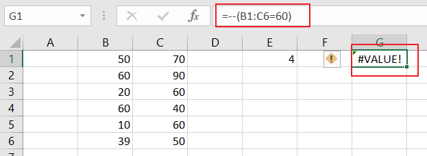 count row that contain specific value2