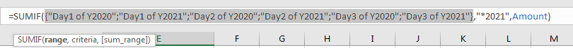 How to Sum by Formula if Cell Ends with in Excel12