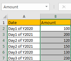 How to Sum by Formula if Cell Ends with in Excel3