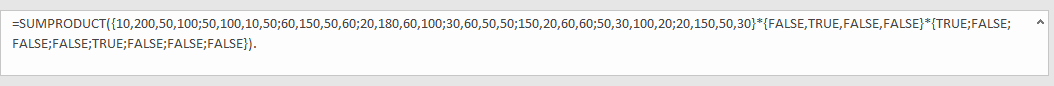 How to Sum by SUMPRDUCT with Specific Criteria in Excel 11