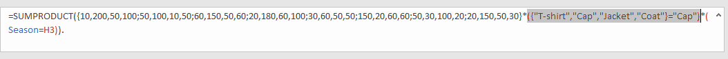 How to Sum by SUMPRDUCT with Specific Criteria in Excel 9