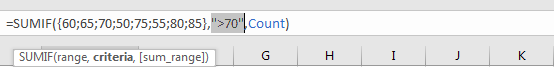 How to Sum if Greater Than A Number in Excel 8