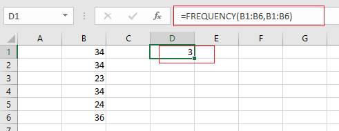 count unique numberic values1