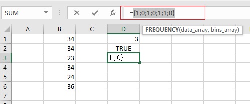 count unique numberic values6