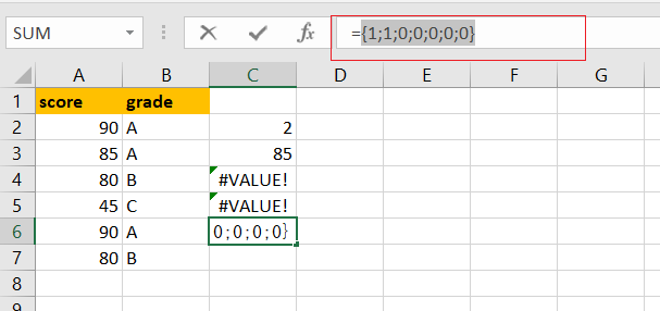 count unique numeric values criteria8