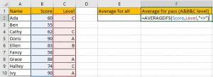 How to Calculate Average If Criteria Not Blank 5