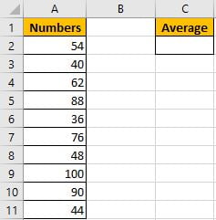 How to Calculate Average Ignore Non-Numeric Values and Errors 1