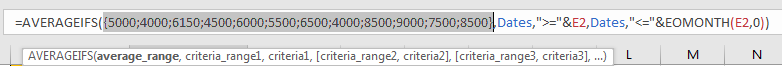 How to Calculate Average by Month 7