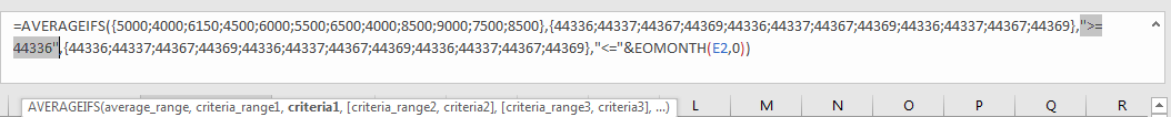 How to Calculate Average by Month 9