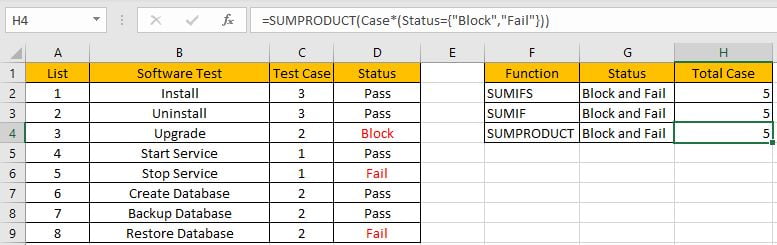 How to Sum if Equal to X or Y 14