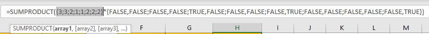 How to Sum if Equal to X or Y 17