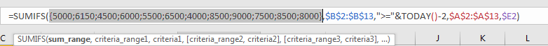 How to Sum in Last N Days 7