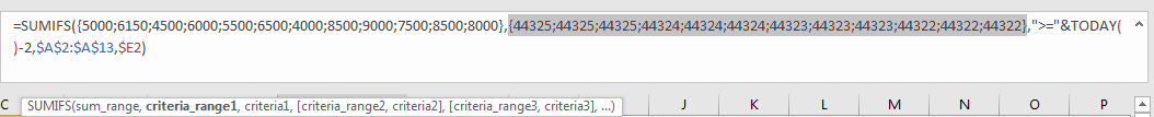 How to Sum in Last N Days 8