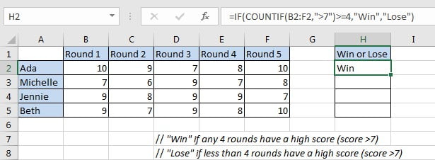 Statistic Pass 4 Out of 5 Rounds 1