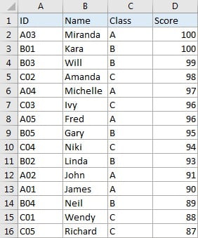 VLOOKUP - Retrieve Data from Another Worksheet 1