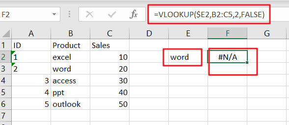 vlookup from another sheet not working3