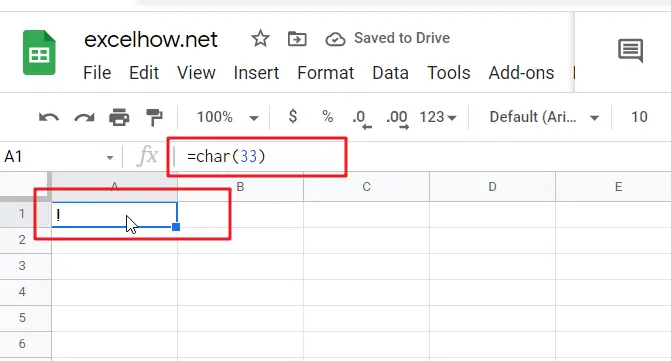 Google sheet text function