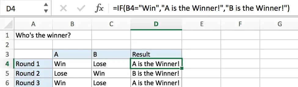 If cell equals certain text_1